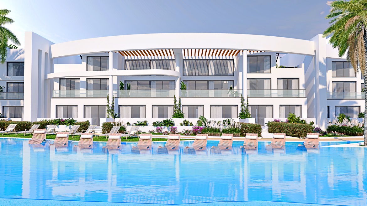 Luxurious pool apartments with uninterrupted views!
