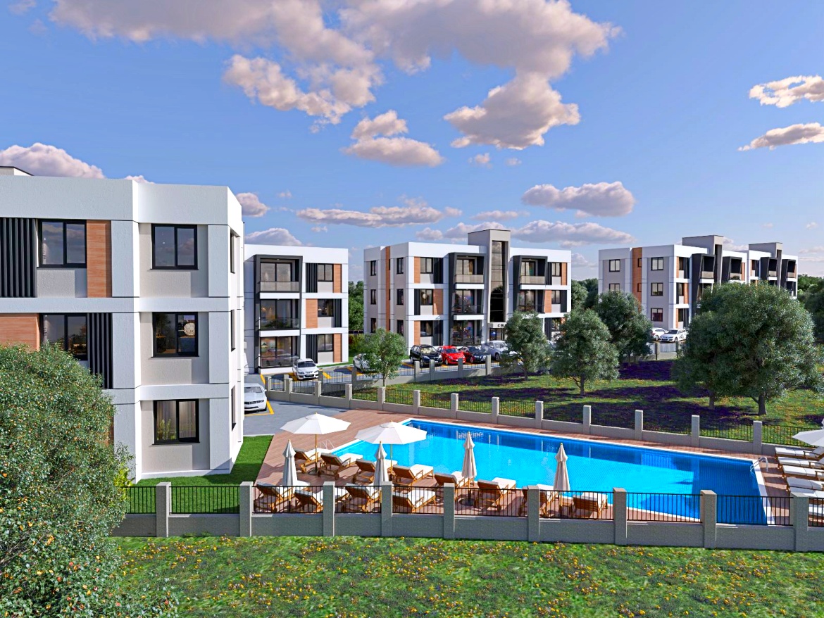 New complex in Lapta - choice of apartments of different sizes