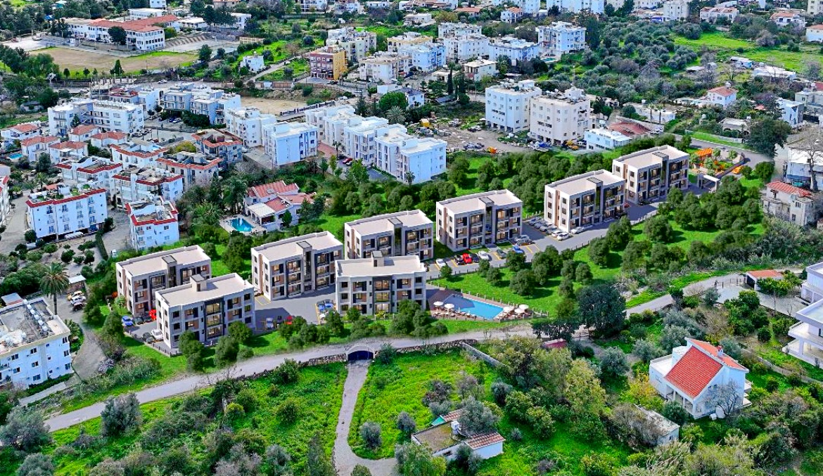 New complex in Lapta - choice of apartments of different sizes
