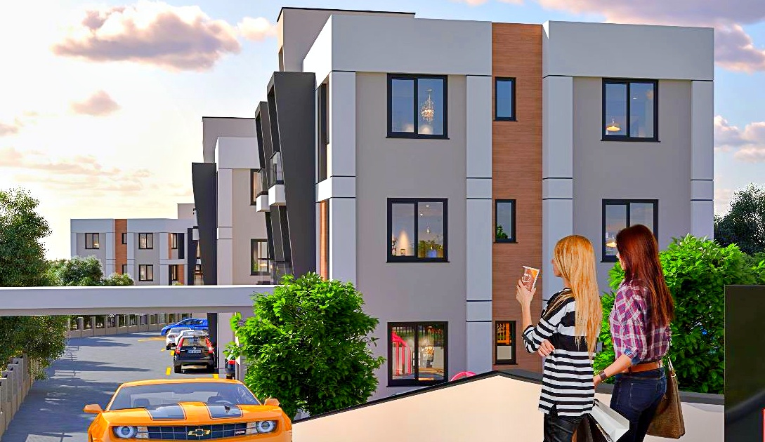 New complex in Lapta - choice of apartments of different sizes