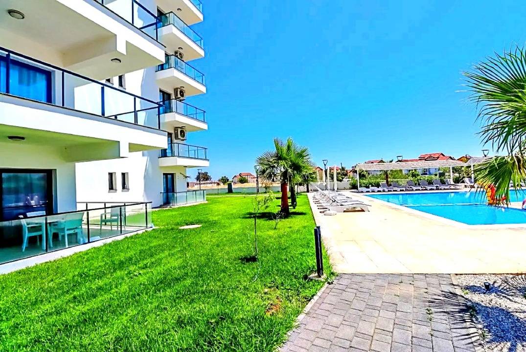 Studio apartments in beautiful complex in 300 meters from sandy beach 