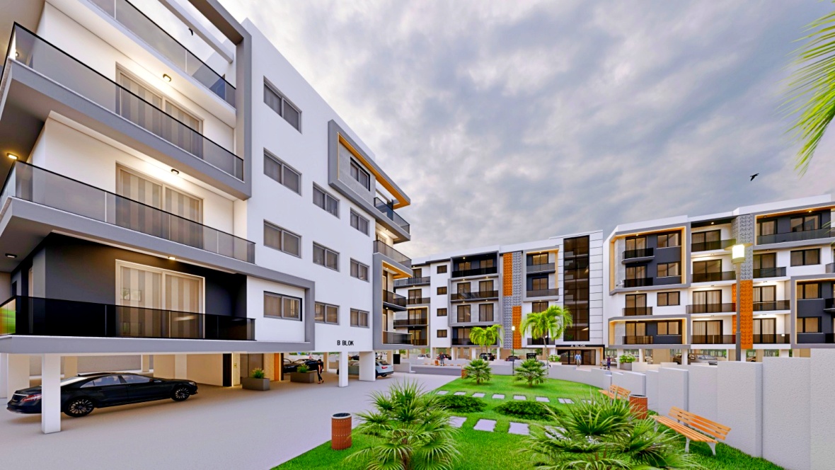 Two and three bedroom apartments in the center of Kyrenia