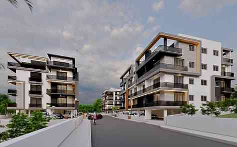 Two and three bedroom apartments in the center of Kyrenia