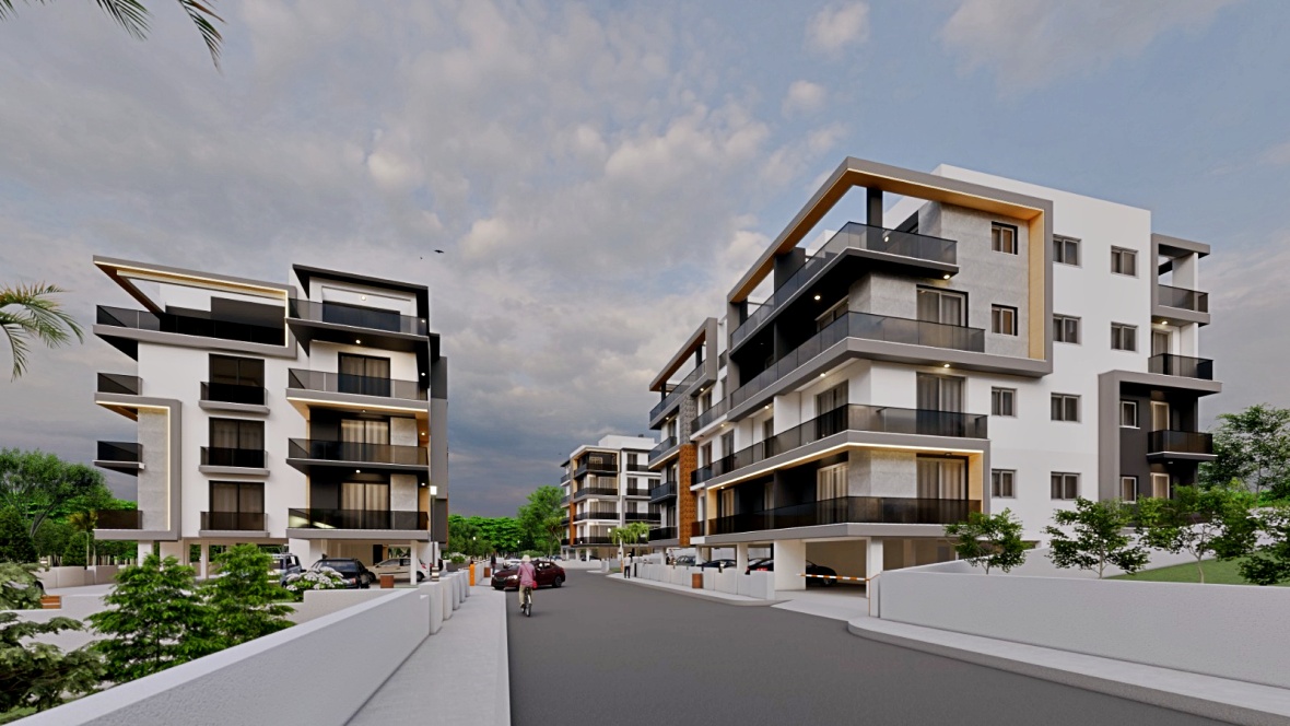 Two and three bedroom apartments in the center of Kyrenia