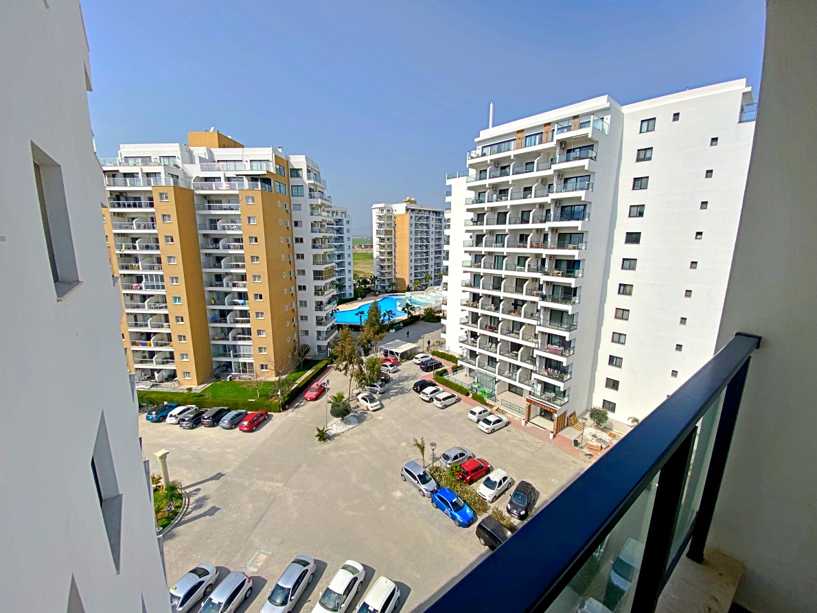 One-bedroom apartments in a gated development