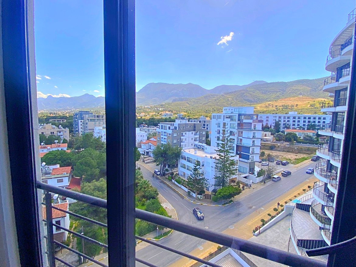 Apartments of different layouts in a modern complex in Kyrenia