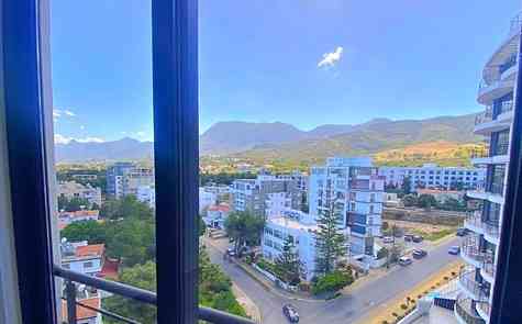 Apartments of different layouts in a modern complex in Kyrenia