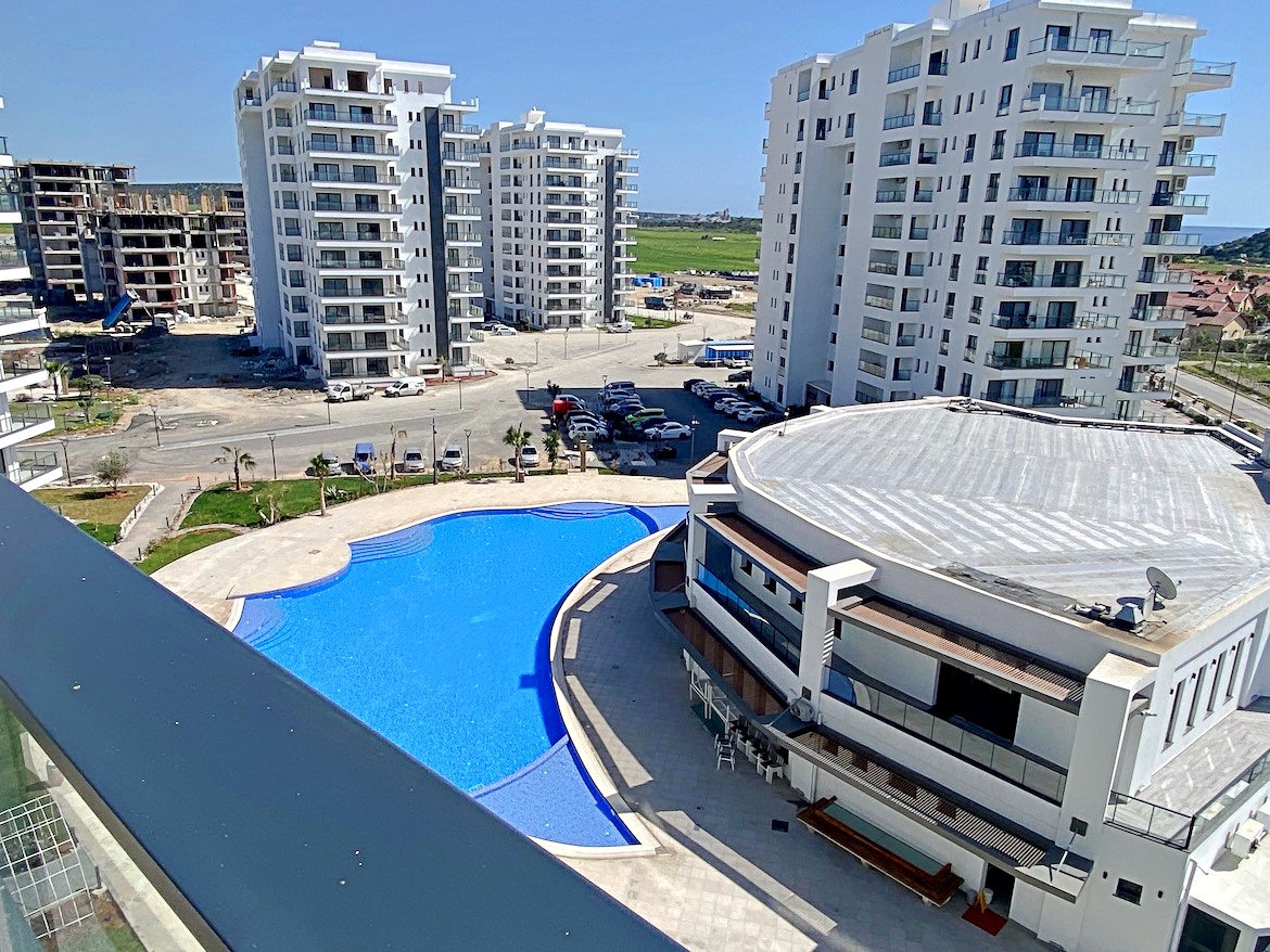 Two bedroom apartments 300 meters from sandy beach in complex with Aquapark 