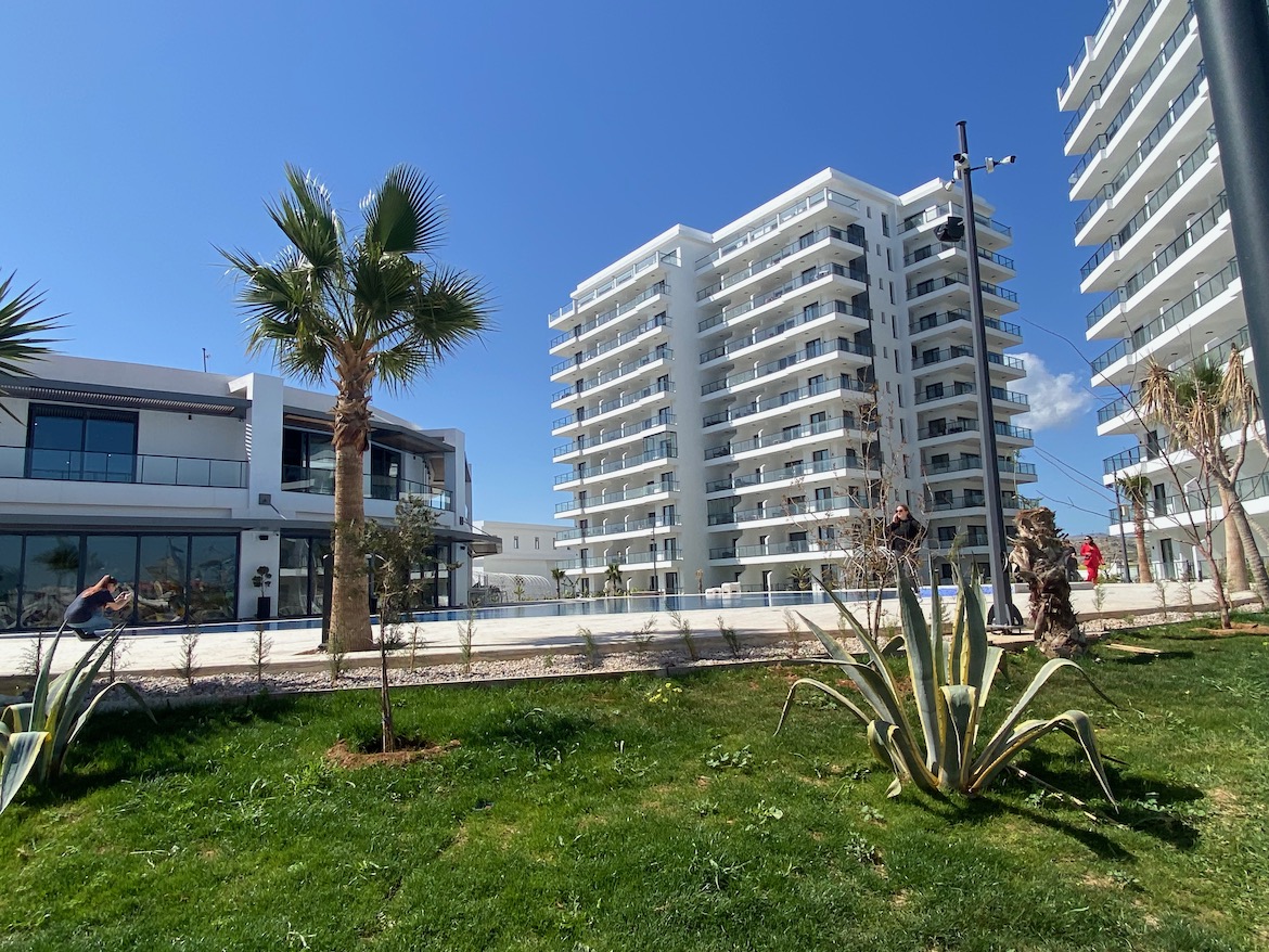 Two bedroom apartments 300 meters from sandy beach in complex with Aquapark 