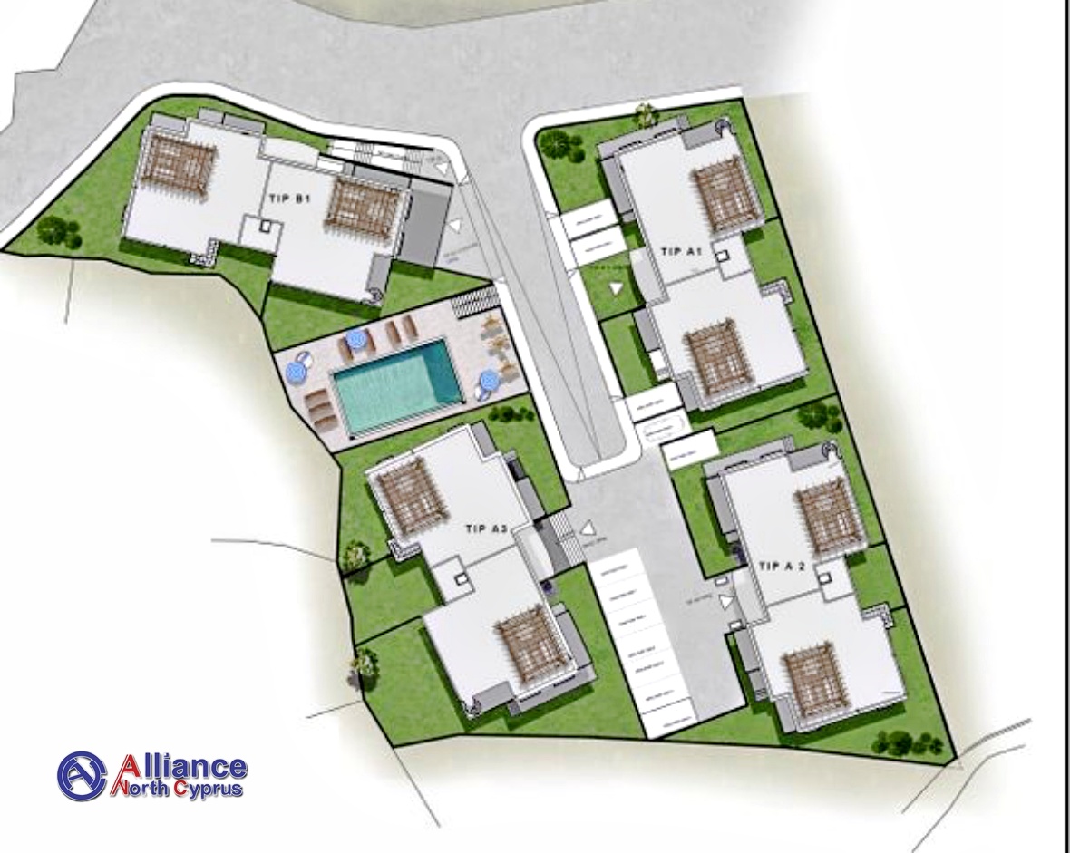 Three bedroom apartments in Chatalkoy, private garden and parking