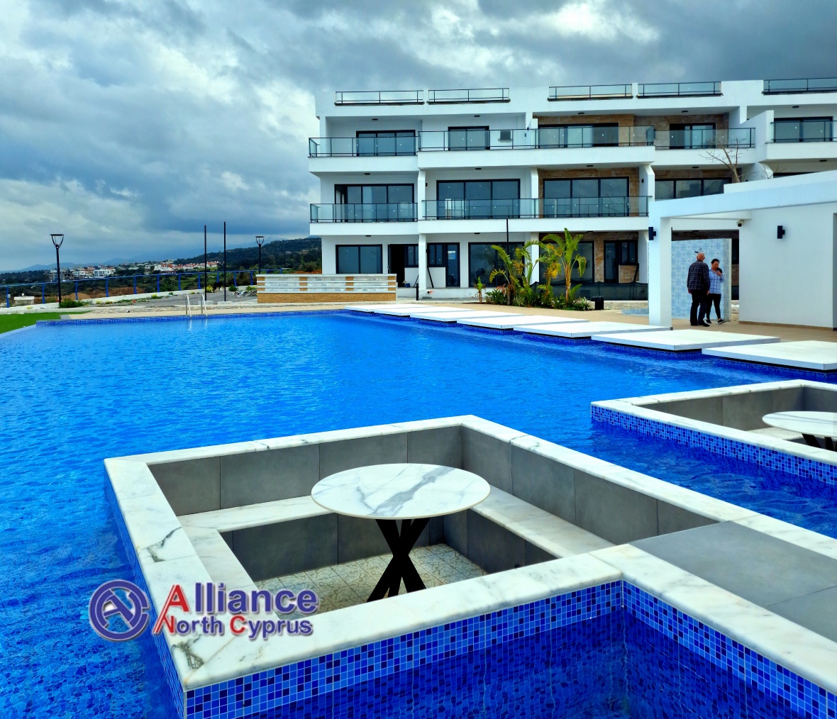 Duplex apartments with two bedrooms - uninterrupted panoramas of the sea, the beach!