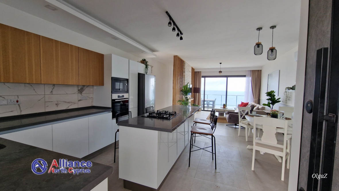 Duplex apartments with two bedrooms - uninterrupted panoramas of the sea, the beach!