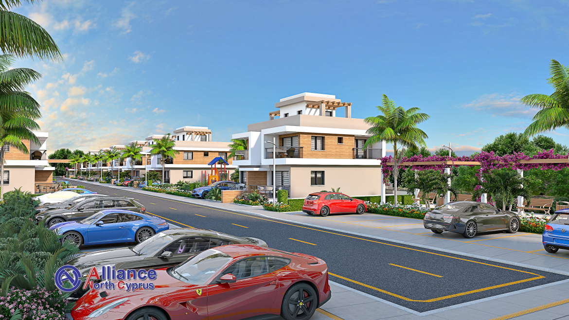 Apartments and villas in an exclusive complex in Iskele