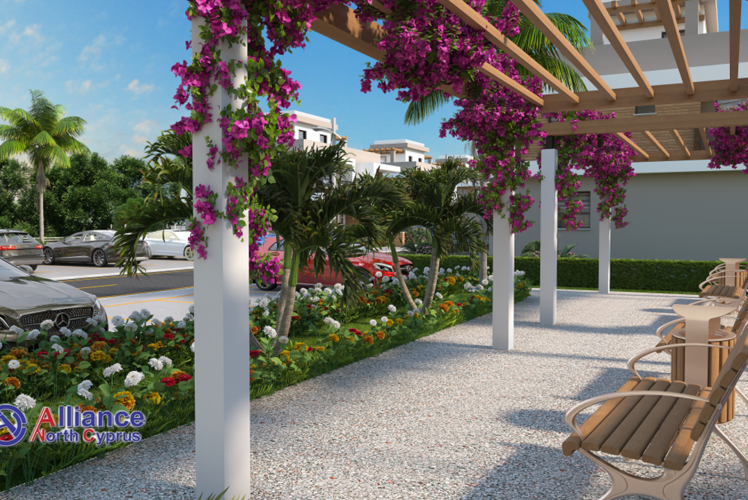 Apartments and villas in an exclusive complex in Iskele
