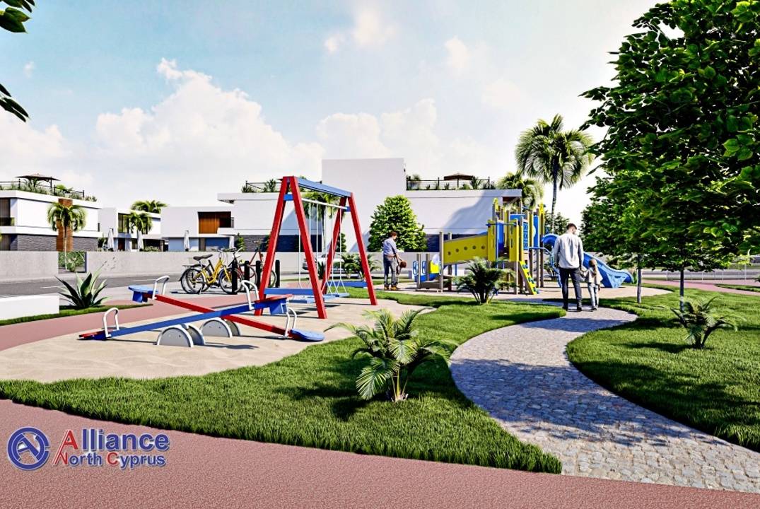 1+1 apartments in a gated resort in Boaz