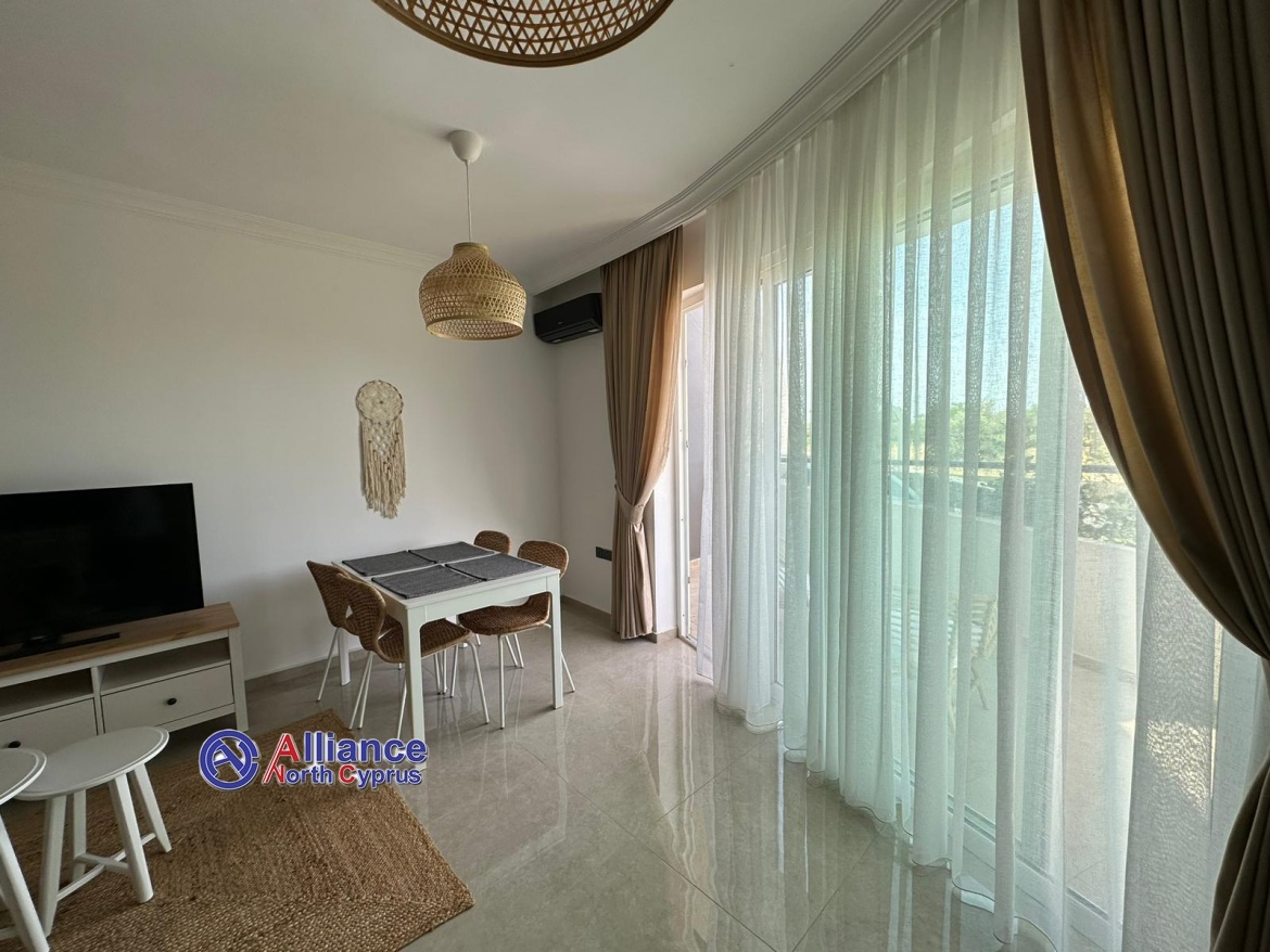 Two bedroom  apartments in a gated complex in the Karaoglanoglu area