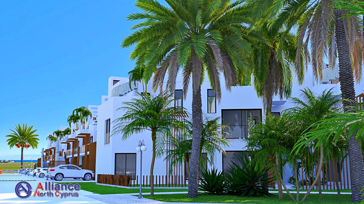 Apartments 1 + 2 loft in a gated complex by the sea
