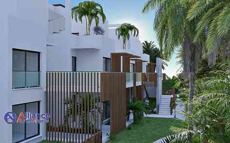 Apartments 1 + 2 loft in a gated complex by the sea