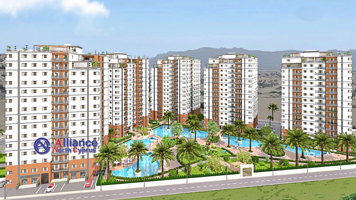 Studio apartments, 1 + 1 and 2 + 1 of different sizes and layouts in Bogaz, a complex for life and recreation!