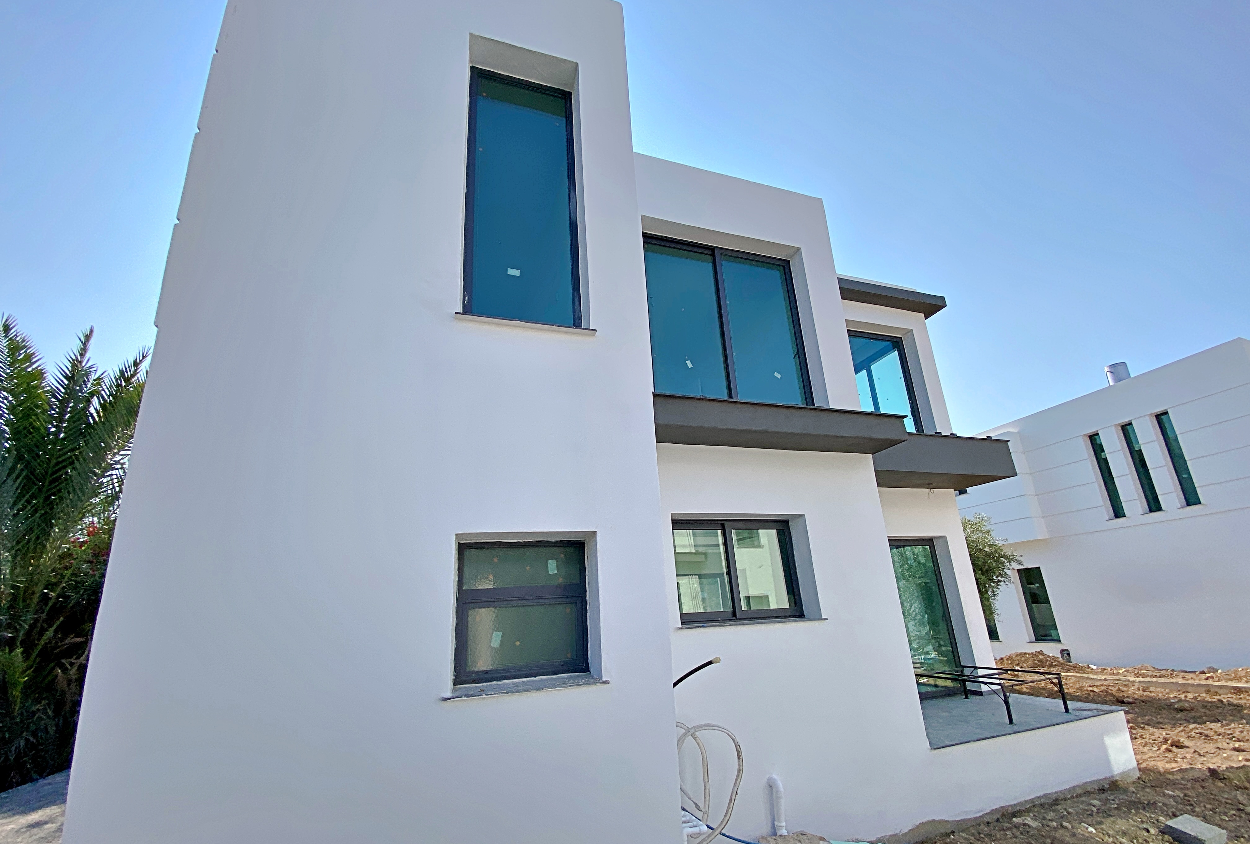 Villas with three bedrooms in Ozankoy, modern design, pool - optional