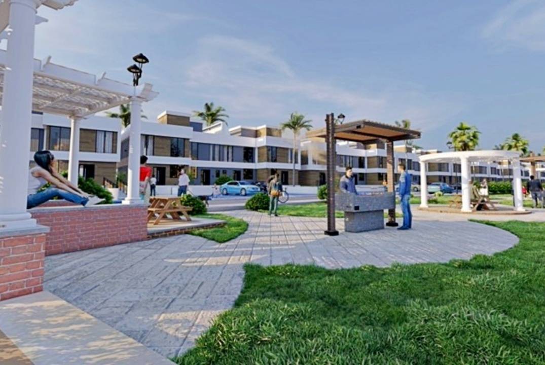Modern townhouses with 2 and 3 bedrooms on the beach