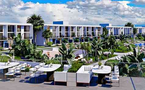Complex in Bogaz - a large selection of ground floor apartments, duplexes