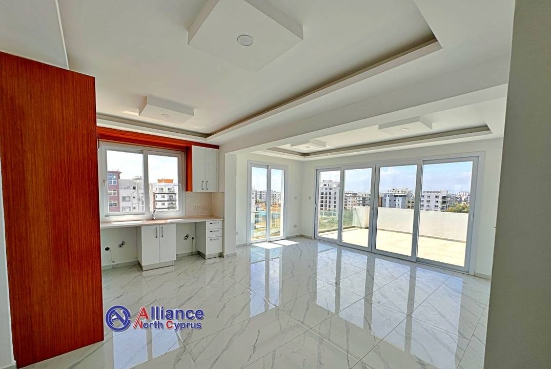 Apartments in Famagusta, mall area, 3 + 1 and penthouses