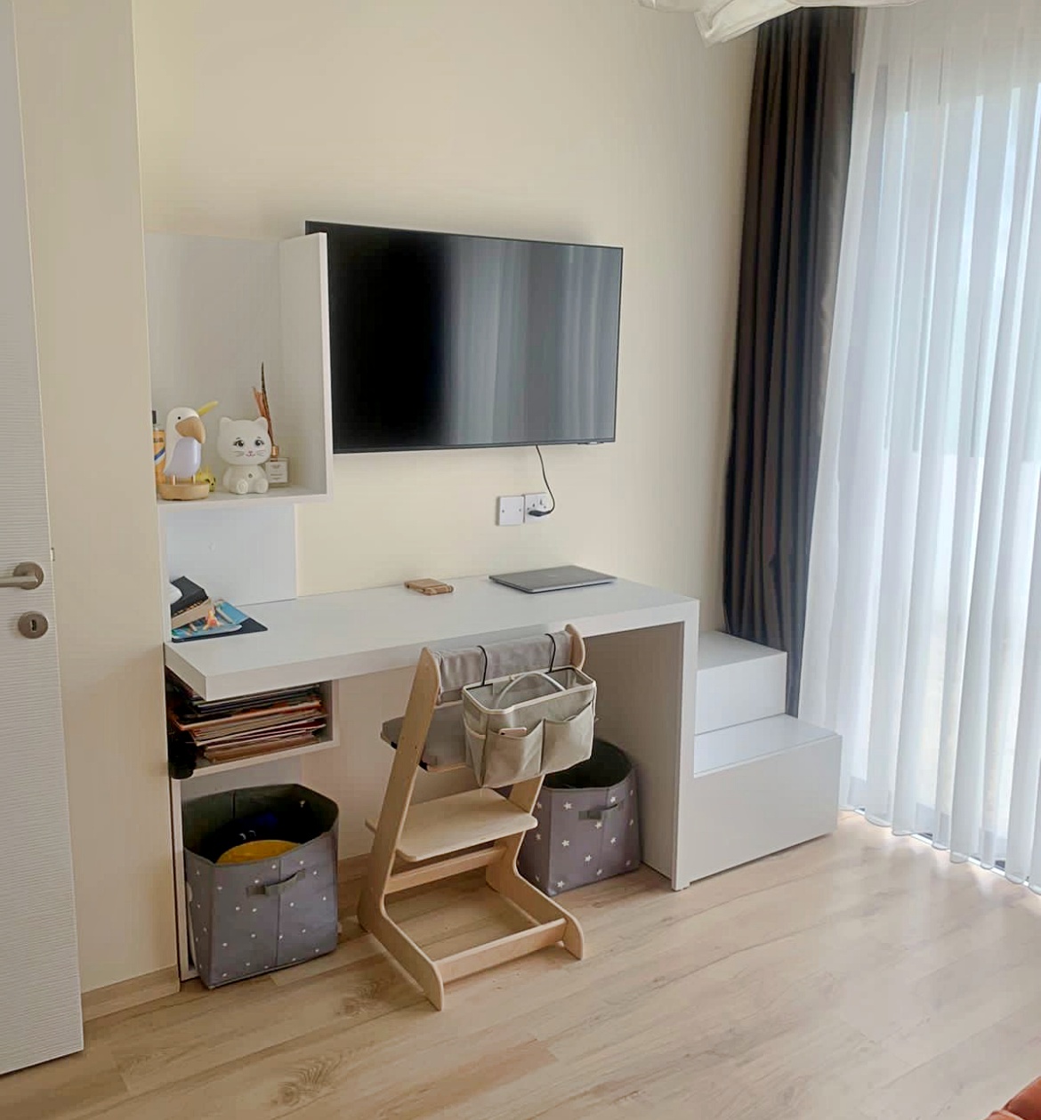 New modern apartment with furniture in Alsancak