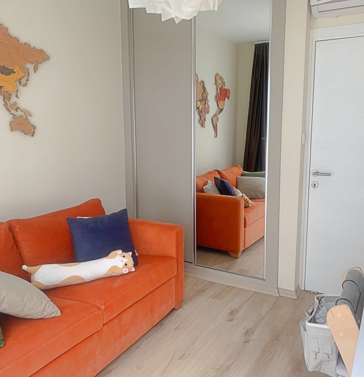 New modern apartment with furniture in Alsancak