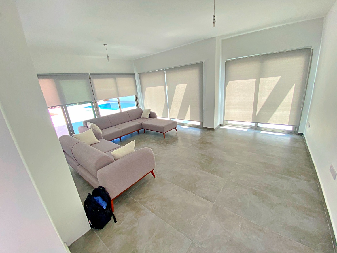 Stunning modern design villa, 4+1 , in Ozankoy, donum  of land