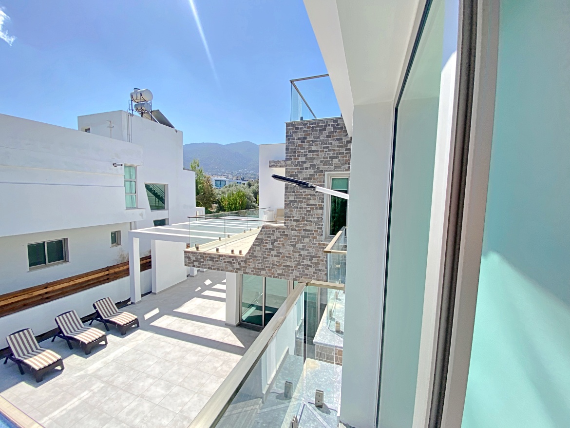 Stunning modern design villa, 4+1 , in Ozankoy, donum  of land