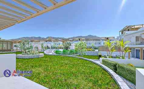 Modern apartment complex - apartments with the  garden/swimming pool in Esentepe, all infrastructure!