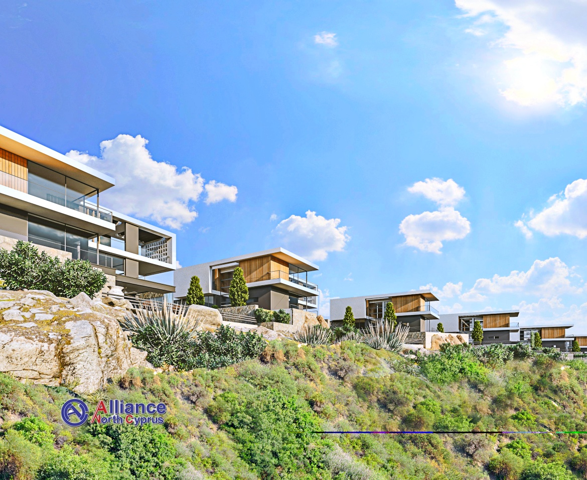 Luxury 4+1 villas in Catalkoy - panoramas guaranteed!