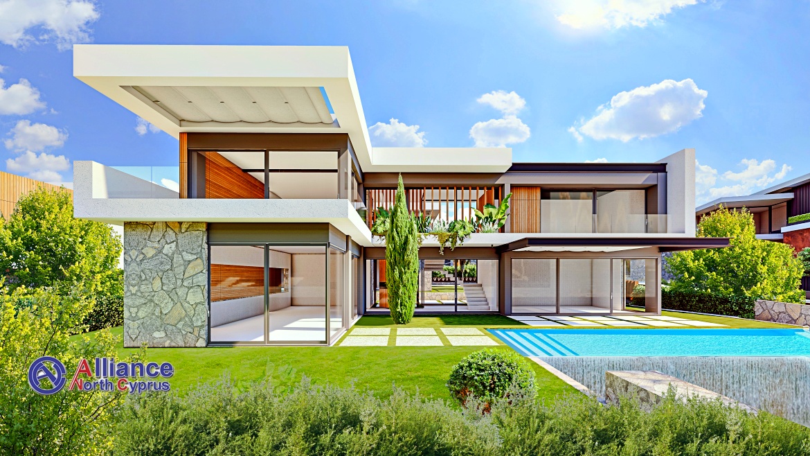 Luxury 4+1 villas in Catalkoy - panoramas guaranteed!