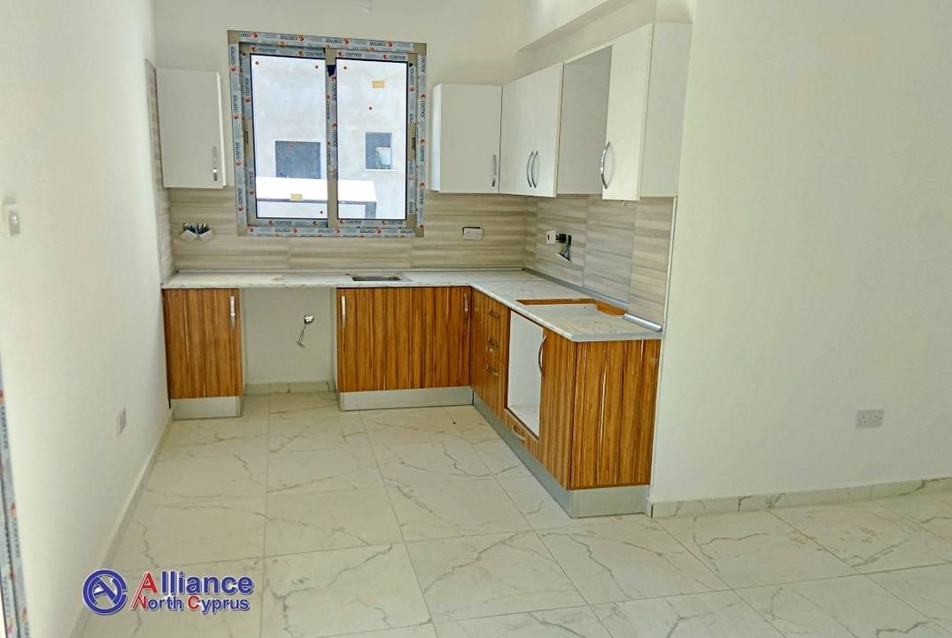 Two bedroom apartments in the center of the Alsancak settlement.