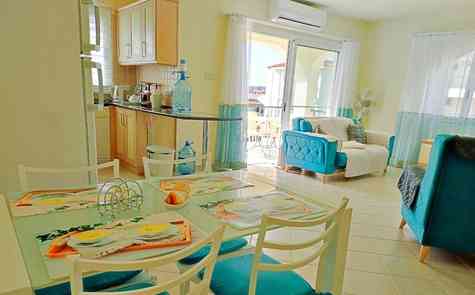 Apartment with two bedrooms in a residential complex on the sea