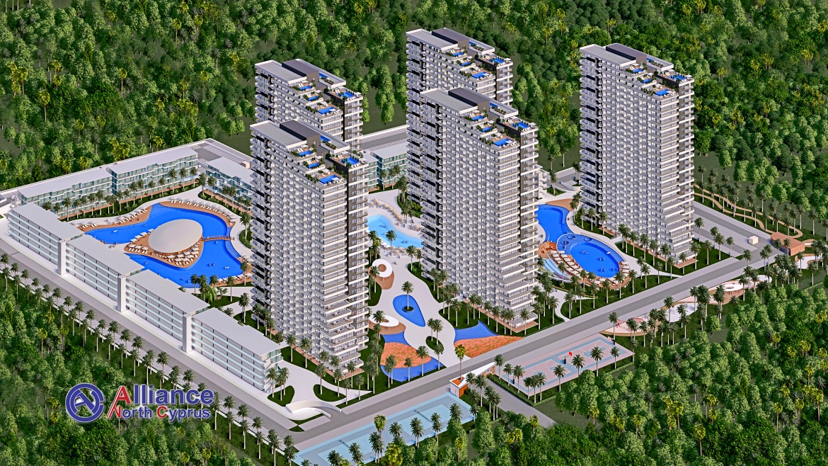 3- and 4-room apartments in a luxury complex on the coast - profitable investments!