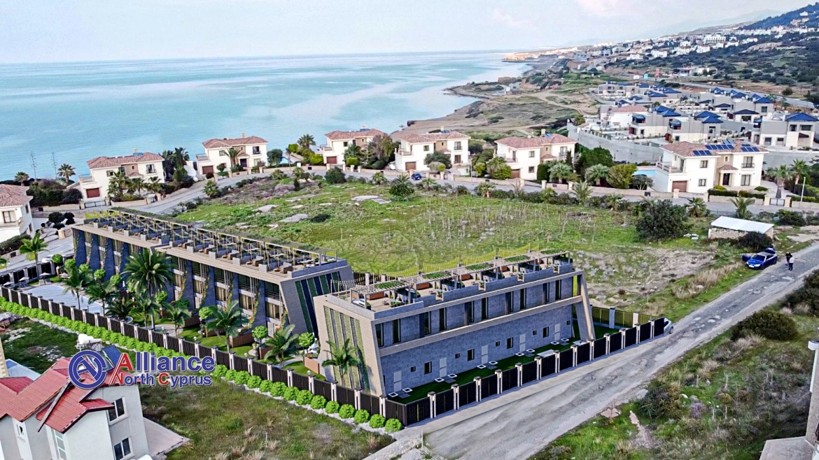 1 and 2 bedroom apartments in a small complex in Esentepe