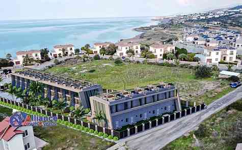 1 and 2 bedroom apartments in a small complex in Esentepe