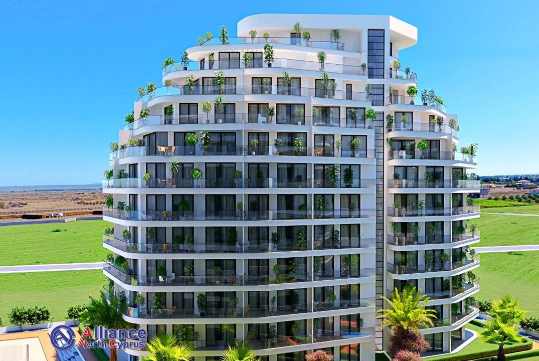 Profitable investment - apartments in a super luxury complex on the seashore
