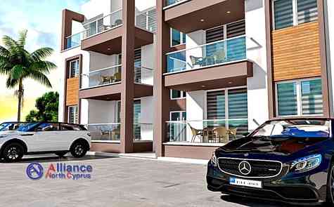 Apartments 2+1 in the city of Famagusta, in the Canakale area