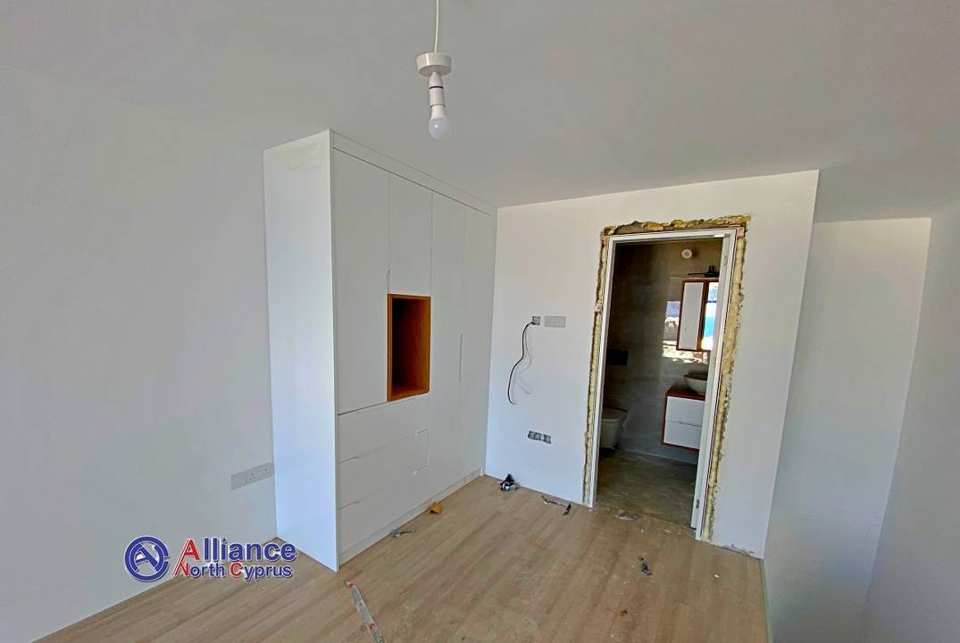 2 bedroom loft apartment in a modern complex in Esentepe 