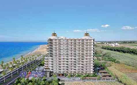 Apartments and studios in a resort complex on the sea in the Lеfke area, great investment prospects ​