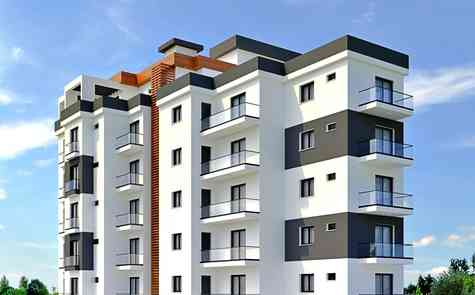 3 bedroom apartments in a new modern building near the port and the old town!