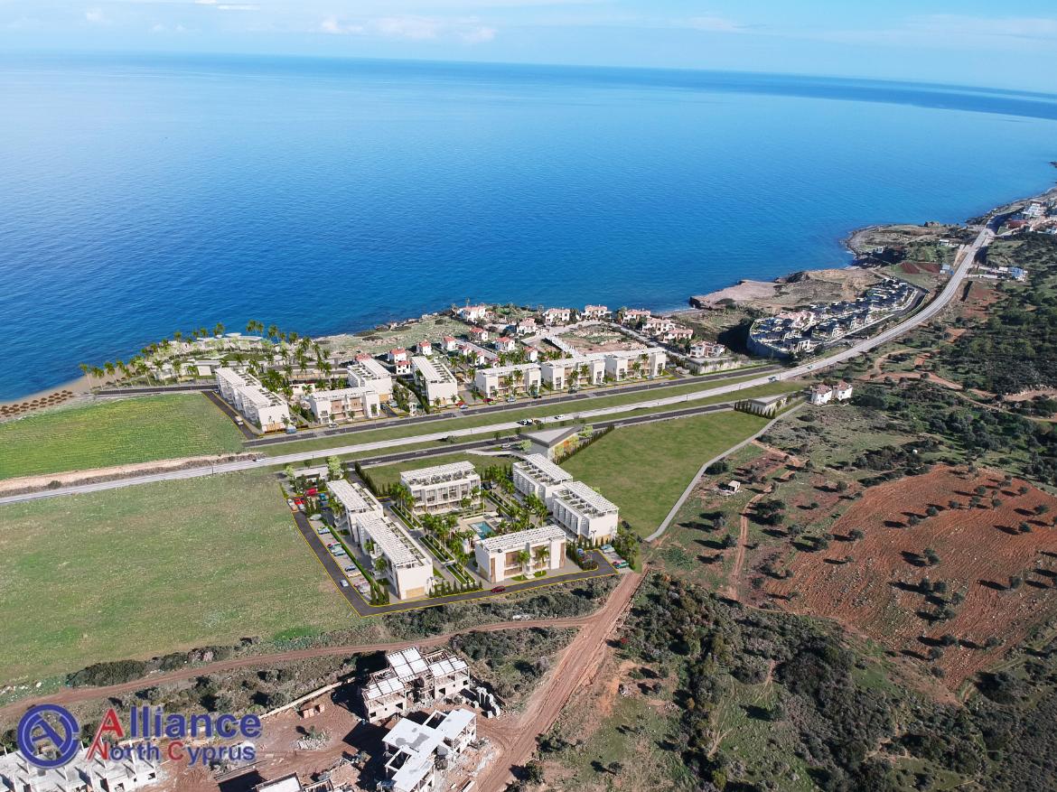 Coastal apartments in a complex with the concept of health and well-being.