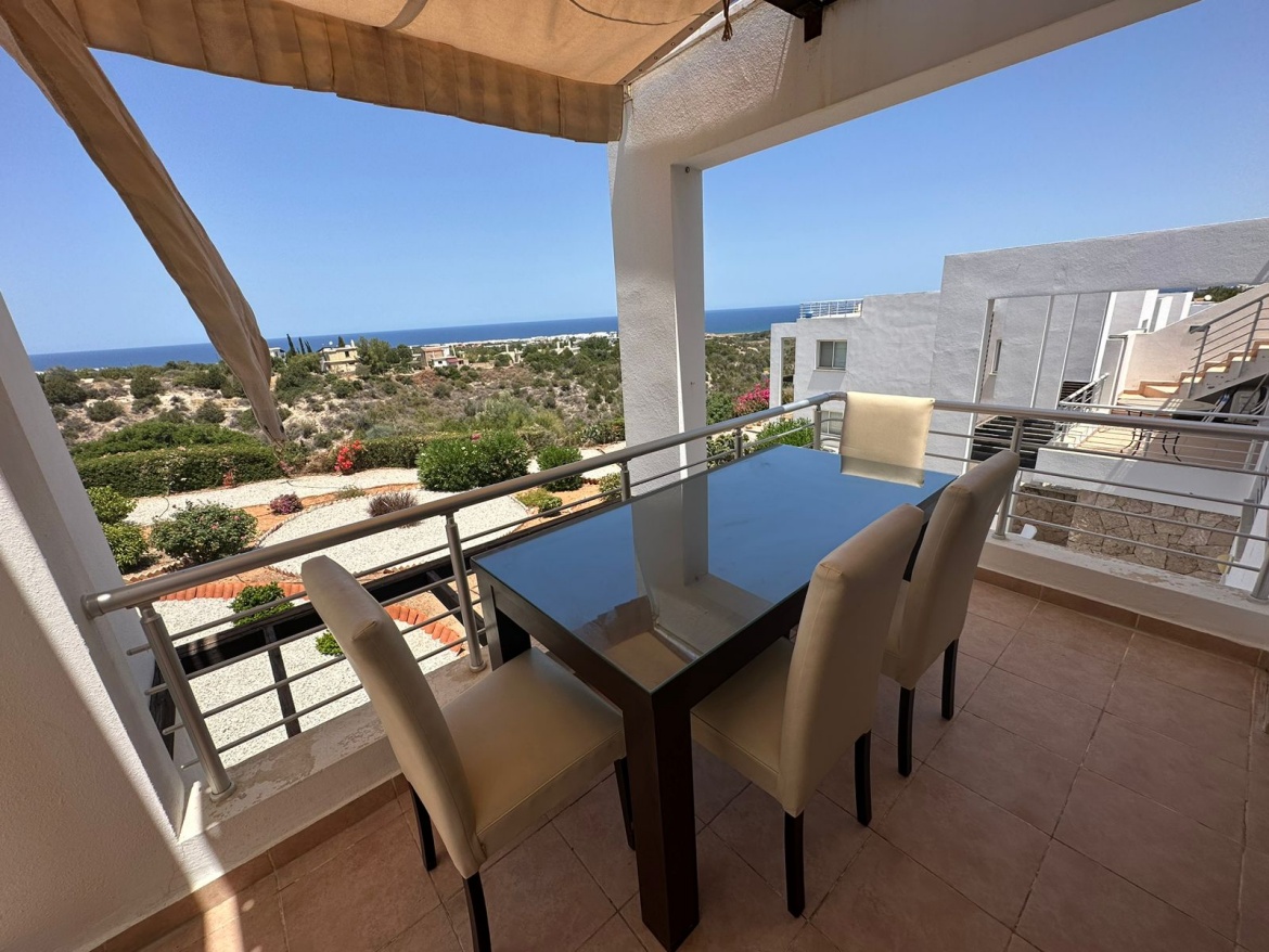 Penthouse 2+1 for sale in Tatlisu, stunning views!