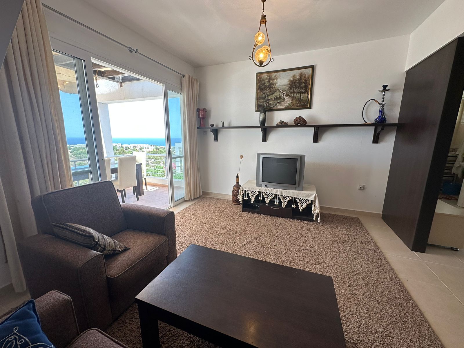 Penthouse 2+1 for sale in Tatlisu, stunning views!