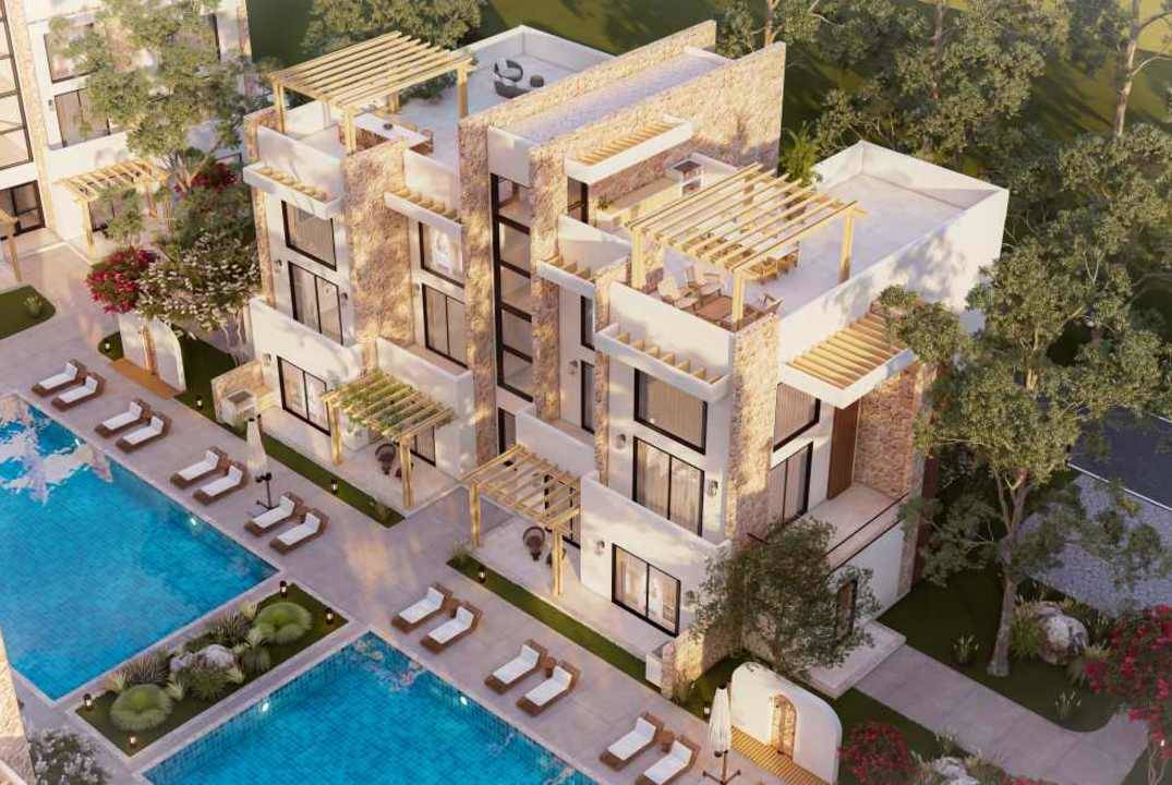 New residential complex - apartments and villas in an elite area