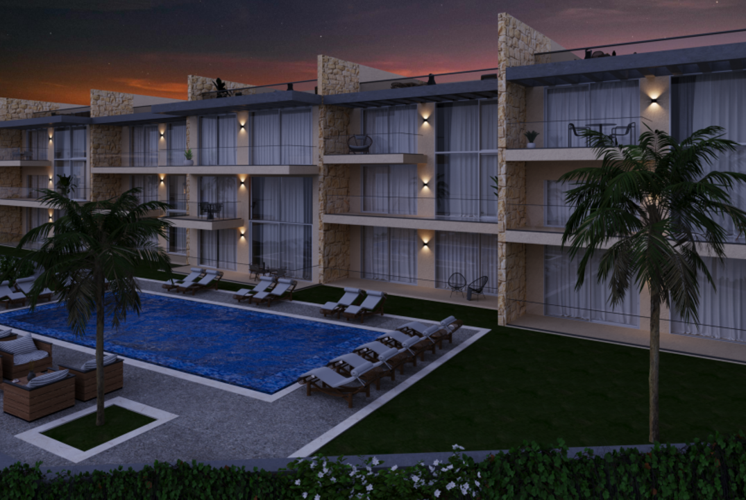 Luxury 2-Bedroom Garden Apartment for Sale in Esentepe, North Cyprus – In Pine Hill Project