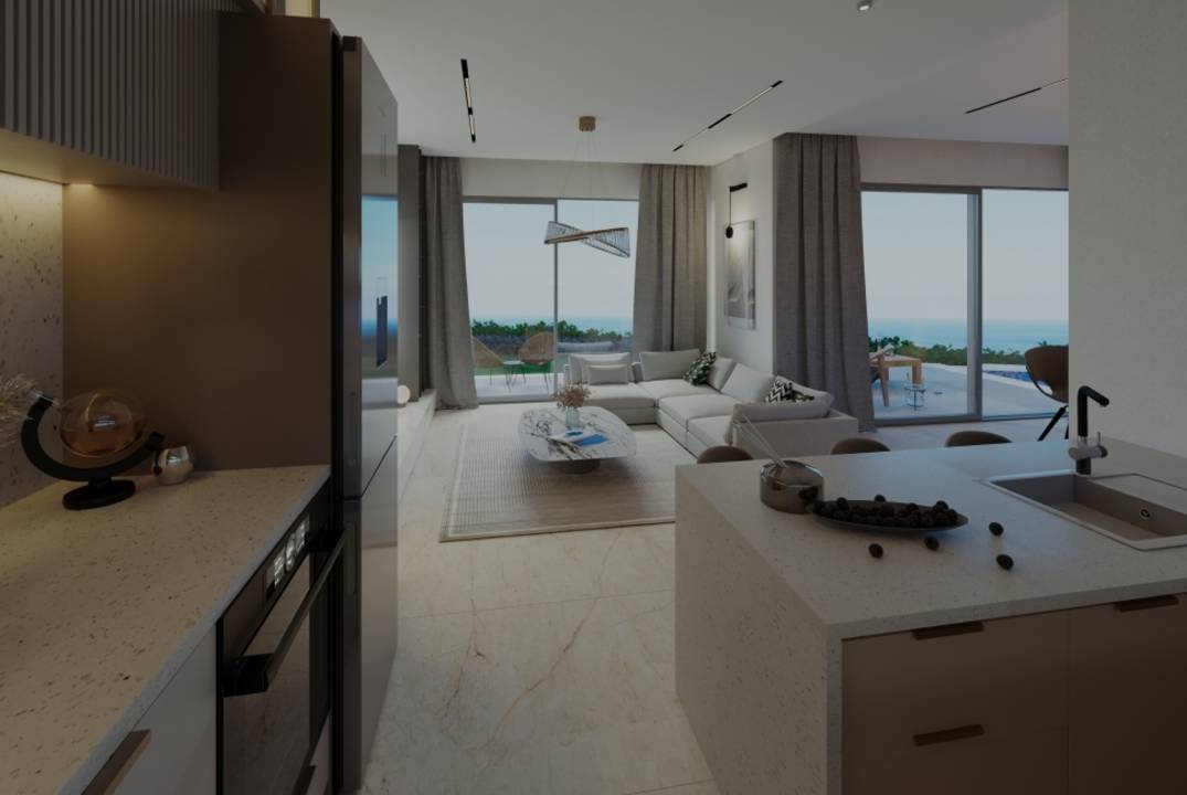 Luxury 2-Bedroom Garden Apartment for Sale in Esentepe, North Cyprus – In Pine Hill Project